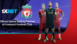 БК 1xbet –партнёр футбольного клуба «Ливерпуль»