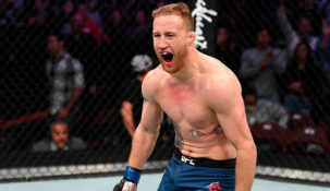 EPSN: Джастин Гейджи заменит Нурмагомедова на турнире UFC 249