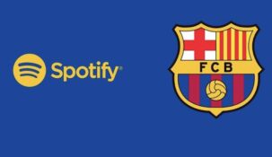 Cервис Spotify станет титульным спонсором «Барселоны»