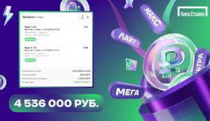 Клиент «Лиги Ставок» поднял 4.5 миллиона рублей на двух матчах Уимблдона