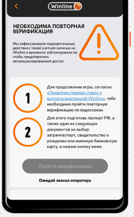 винлайн ошибка 4