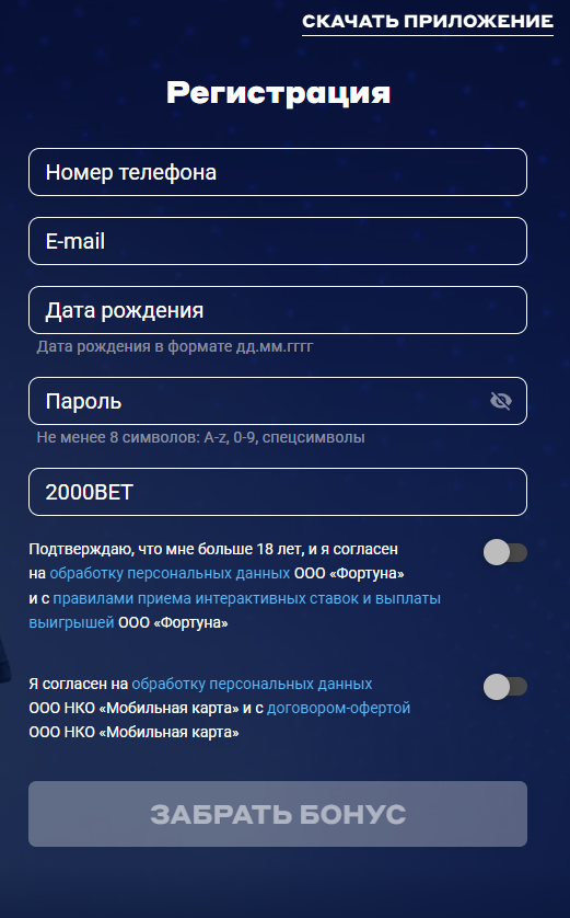 бетсити 2000