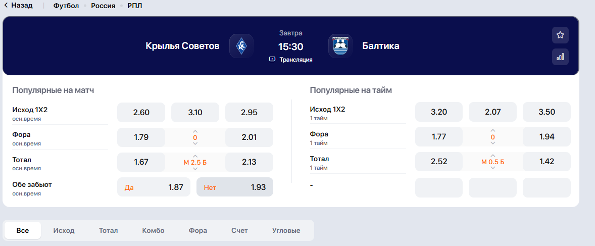 что такое фора в винлайн