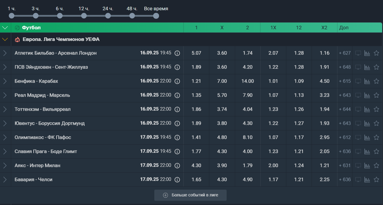 пополнение счета baltbet
