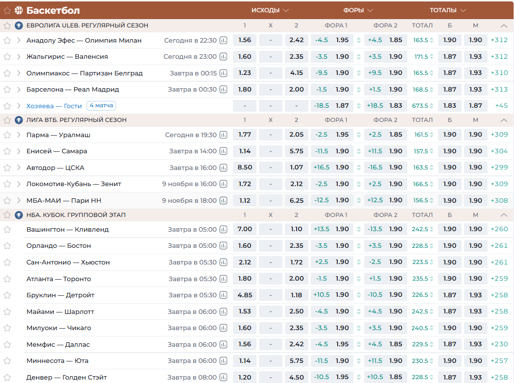 Линия ставок в Пари