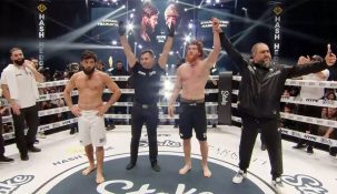 Царукян сенсационно не смог победить Шару Буллета в поединке по грэпплингу