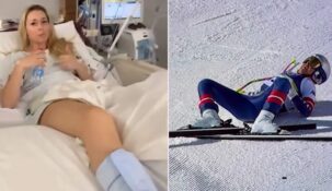 Линдси Вонн на пути к выздоровлению: олимпийская чемпионка вернулась домой после травмы