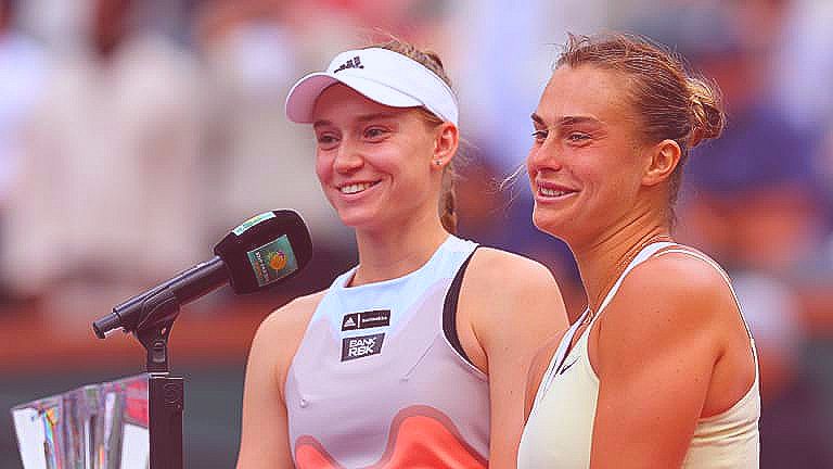 Соболенко - Рыбакина онлайн-трансляция матча 15 марта 2026 года