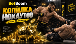 Копилка нокаутов BetBoom: каждый нокаут в UFC увеличивает фонд фрибетов