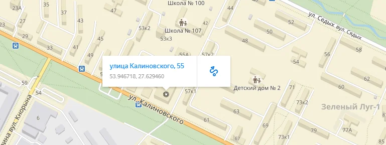 1xbet в Беларуси. Адреса ППС на карте