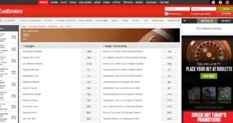 линия на сайте БК