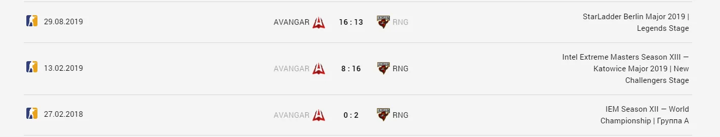 AVANGAR 16 - 13 Renegades