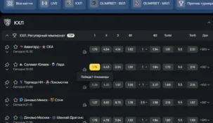 Олимпбет линия ставок — события и коэффициенты