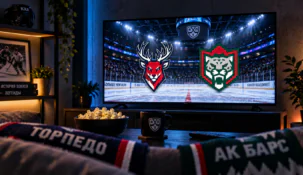 Торпедо — Ак Барс: где смотреть матч и во сколько начало трансляции